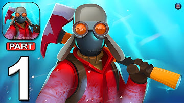 Frost World - Gameplay Walkthrough Part 1 - Survive In The Frozen Gas Station (Android, iOS)