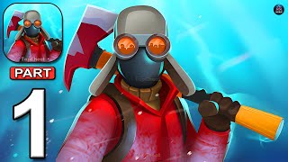 Frost World - Gameplay Walkthrough Part 1 - Survive In The Frozen Gas Station (Android, iOS) screenshot 5