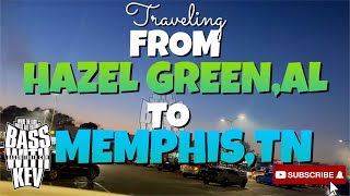 Traveling from Hazel Green Bass Wars Show To Memphis Tn M Town Ryders Block Part