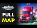 ATS Missouri DLC – Full Zoomed-In Map ● All Cities &amp; Underground Warehouses