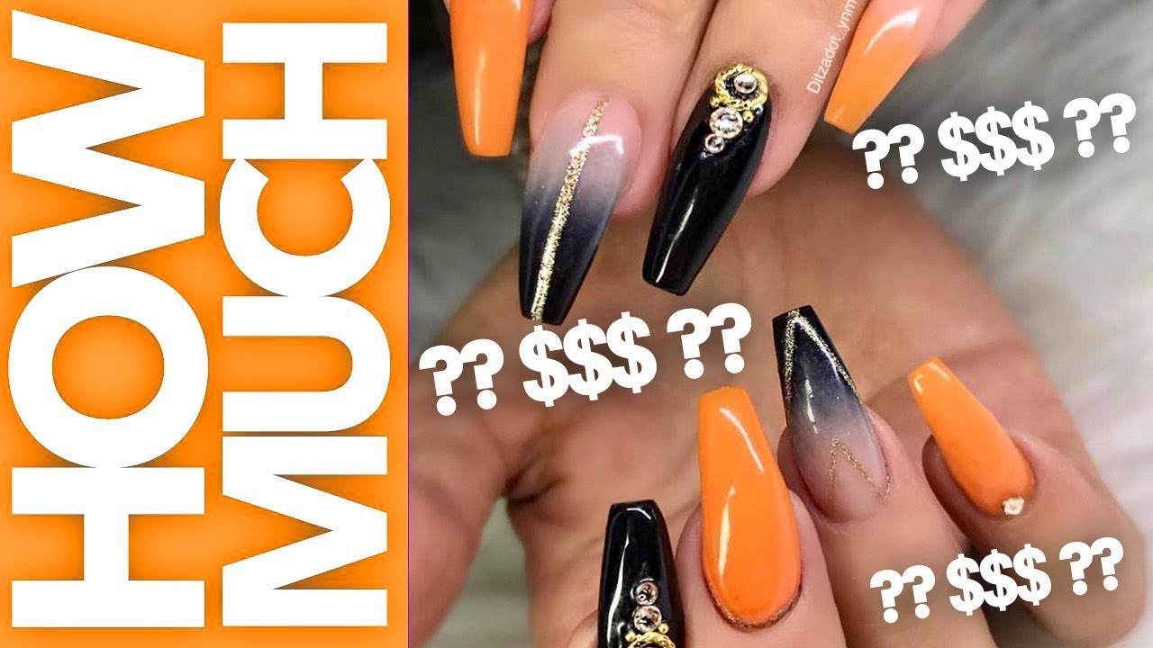 acrylic nails near me open HOW MUCH - PERFECT FALL NAIL ART (ACRYLIC)