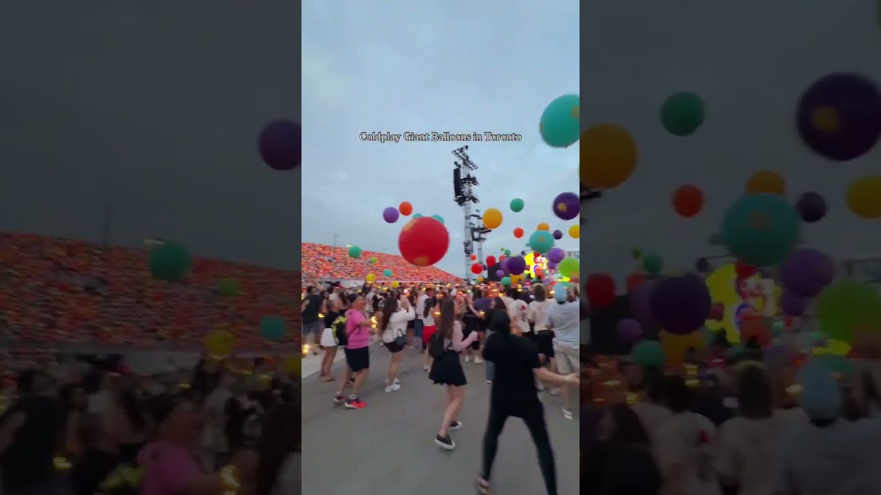 Todotoronto | Coldplay Giant Balloons in Toronto 