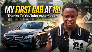 I Bought My First Car With YouTube Automation 🚀🎉