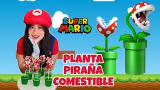 RECREANDO LAS PLANTAS PIRANAS DE MARIO CON FRESA PRINT