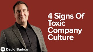4 signs of a toxic workplace