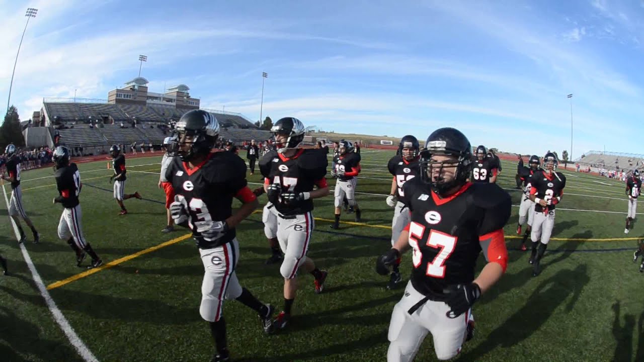 Eaglecrest High School Football Team Pre Game at Legacy Stadium YouTube