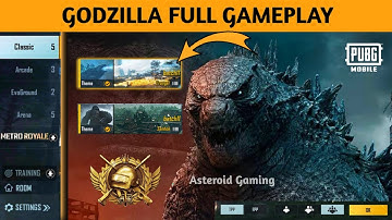 PUBG MOBILE GODZILLA VS KONG MODE FULL GAMEPLAY NEW UPDATE AND EVENT OF SEASON 19