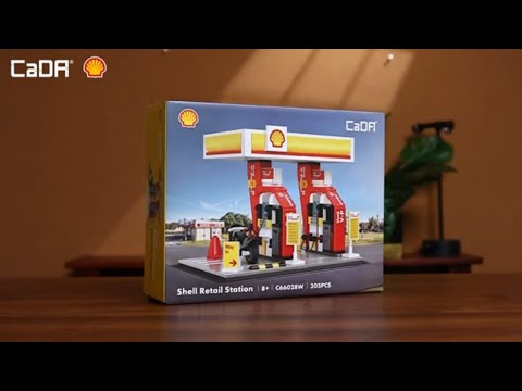 Shell Petrol Station Speed Build | CaDA C66028W