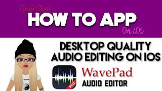 Desktop Quality Audio Editing on iOS with WavePad - How To App on iOS! - EP 202 S4 screenshot 3