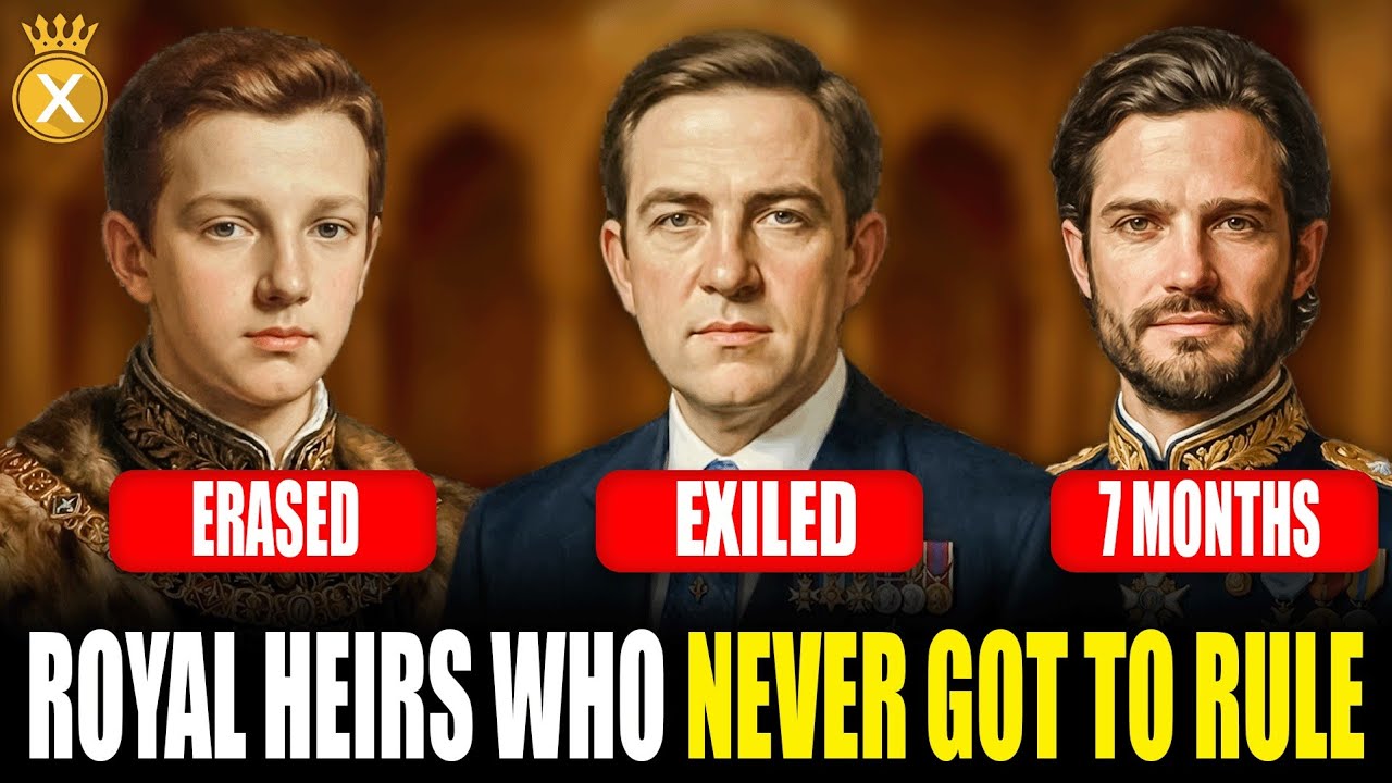 12 членов королевской семьи, лишенных трона
