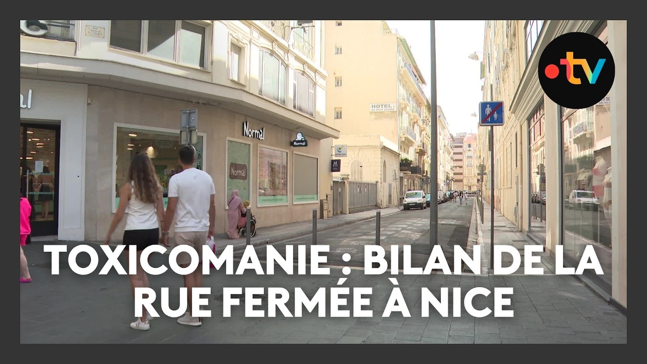 Nice : rue du centre-ville fermée une semaine, le bilan de l'opération anti-toxicomanes