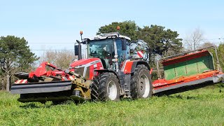 New Massey-Ferguson 8S Et Groupe De Fauche Eta Lhavéant