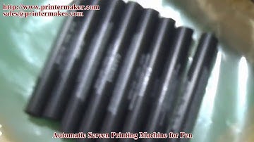 Automatic Screen Printing Machine for Pen