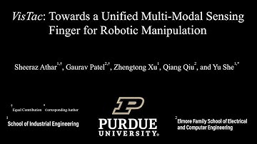 VisTac: Towards a Unified Multi-Modal Sensing Finger for Robotic Manipulation