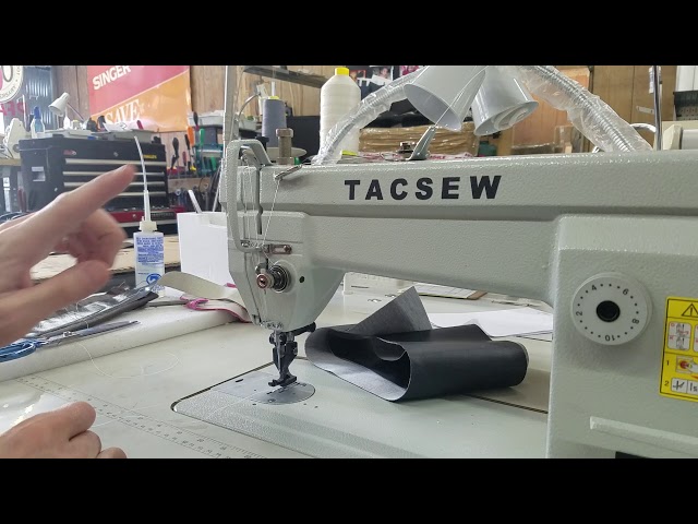 Tacsew GC6-6 threading - YouTube