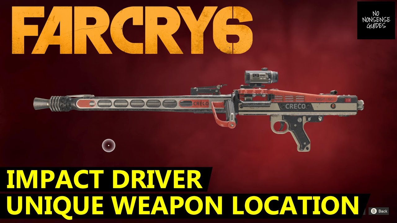 Far Cry 6 Impact Driver Location Chancletas Resort in Muerte Point