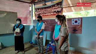 Korea Youth Volunteers Help Migrant School with First Aid Medical Supplies