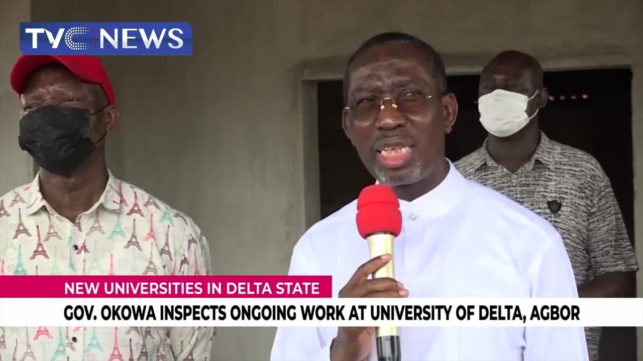 Gov Okowa Inspects Ongoing Work At University Of Delta, Agbor
