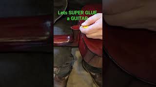 A Super Glued A Classical Guitar