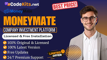 [Latest & Original] MoneyMate - Company Investment Platform Full Solution  (Lowest Price)