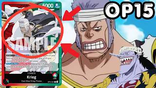 CONTROLA A TUS RIVALES CON KRIEG | Decklist Krieg | OP15
