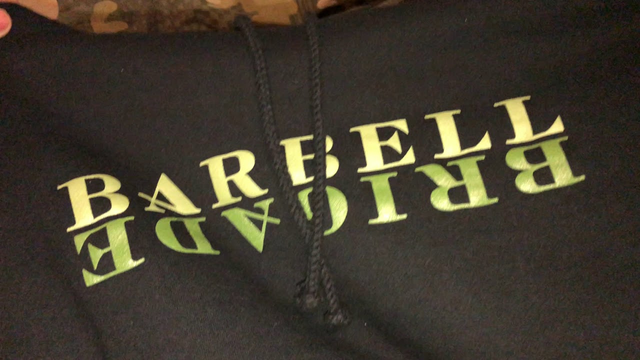 Barbell Brigade Hoodie Review YouTube