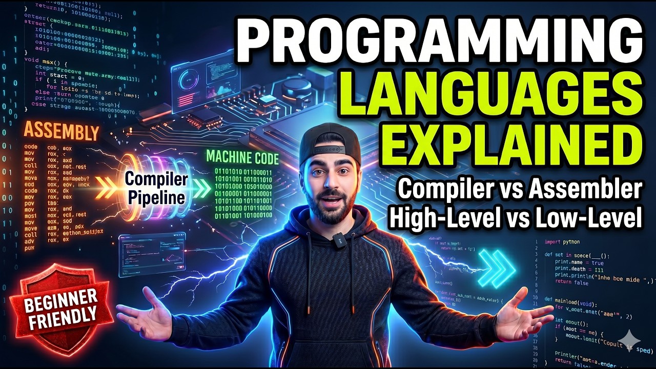 12 Introduction to Programming Languages | High Level vs Low Level ...