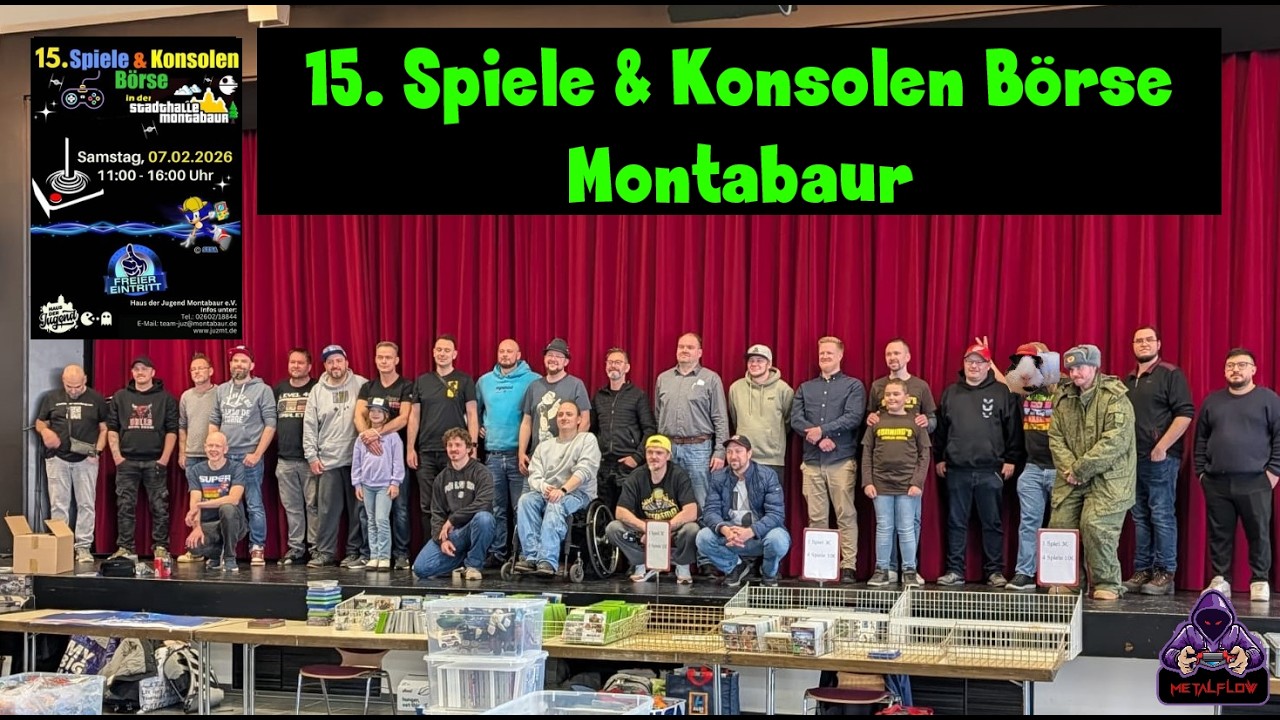 15.  Spiel & Konsolen Börse Montabaur - Das YT Klassentreffen