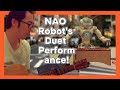 NAO robot loves to perform a duet!