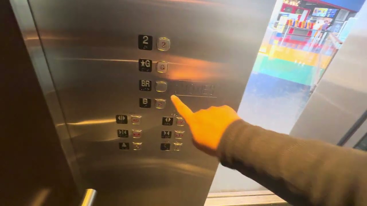 Fujitec hydraulic non scenic elevator @ moxie s yorkdale mall north york on