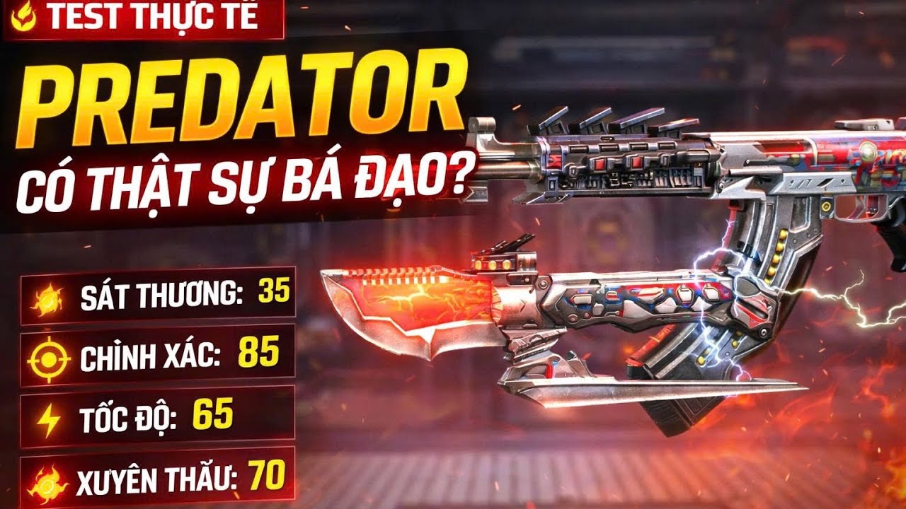 CrossFire Lengend - CFL Full Set QBZ03 Predator Set Súng Có Thể Cầm Full 3 Quả Bom Vào Trận 