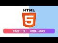 Complete HTML Tutorials for Beginners | Part -12 HTML Links | #html #codingroot #rootCoding
