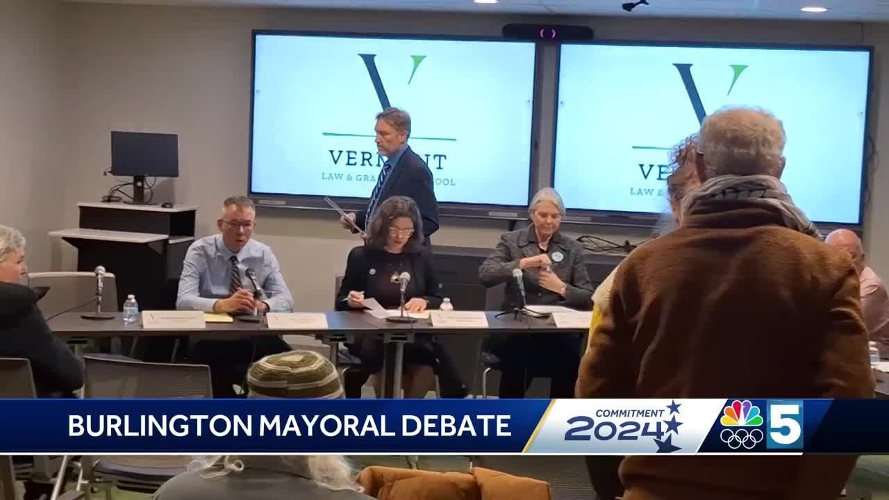 Burlington's mayoral candidates discuss public safety and civil ...