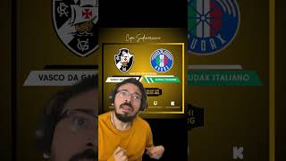 TRIUNFO HEROICO #fredreact #futebol #futbol #copasudamericana #vascodagama #audaxitaliano