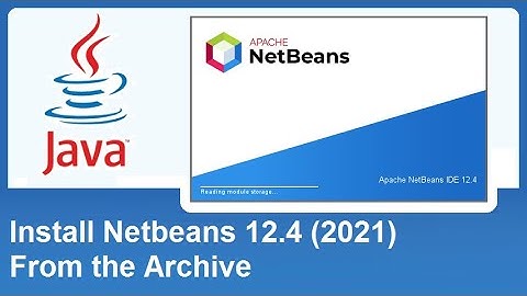 Install Netbeans 12.4 Using the ZIP File and Create your First Java Project