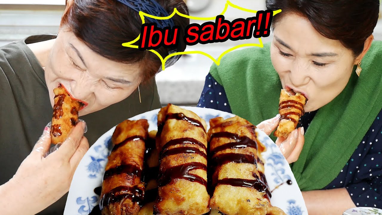 Emak-emak Korea hampir berantem masalah Piscok Indonesia..!😝 #2