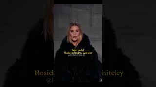​Icons only. ✨ The runway was elevated to a whole new level as top models owned the Burberry FW 2026