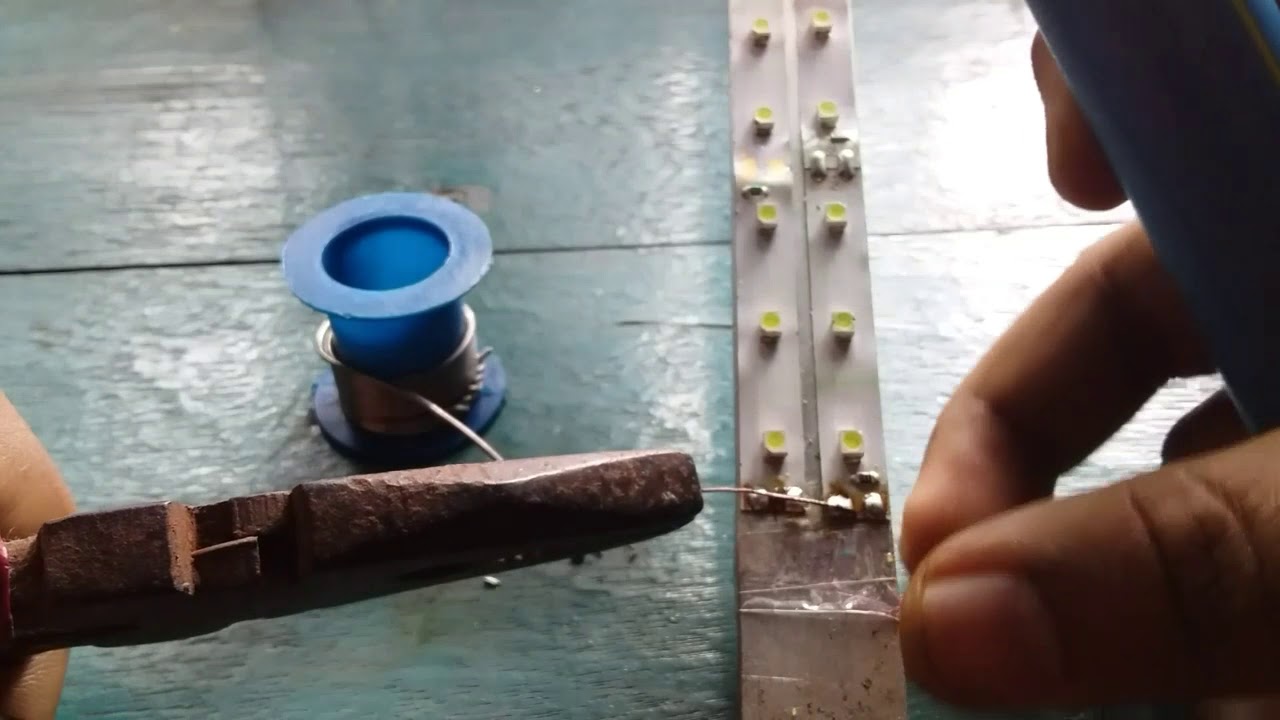 DIY led tube light. Homemade 12 volt led tube light. YouTube