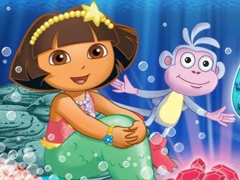 [HQ] Dora the Explorer | Dora Saves The Mermaids - Part 2 of 9 - YouTube