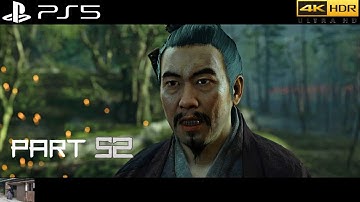 GHOST OF TSUSHIMA (PS5) (LETHAL DIFFICULTY) 100% NO-DAMAGE PLAYTHROUGH 52 (THE FOOL) [4K 60FPS]