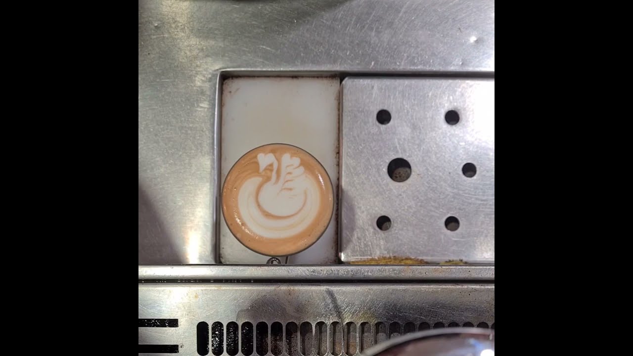 Latte Art Basic Swan