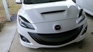 2012 Mazdaspeed 3 Ebay catless downpipe. (Before and After)
