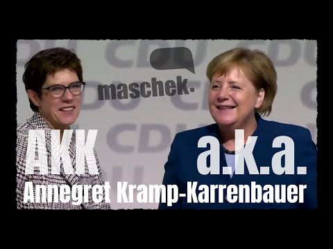 Maschek WĂ– 410 AKK a.k.a. Annegret Kramp-Karrenbauer