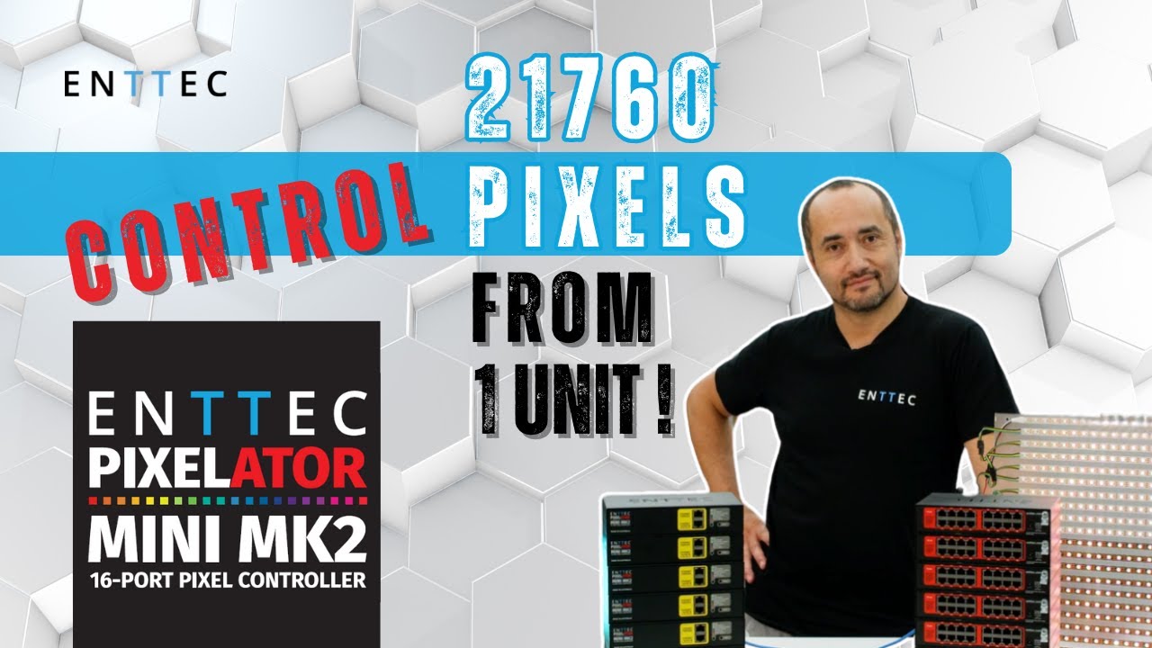 The World's Highest Density Pixel Control! - YouTube