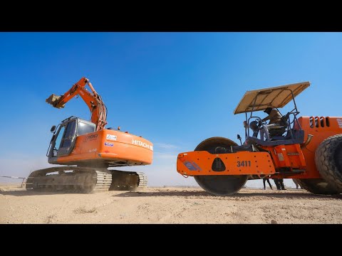 محافظ الأنبار يطلق أعمال المرحلة الأولى من مشروع طريق راوه الحض