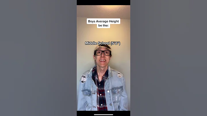 Boys Average Height #shorts