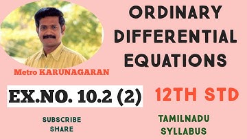 12th Std Maths Ex.10.2(2) Assume that a spherical rain drop evaporates at a rate proportional to its