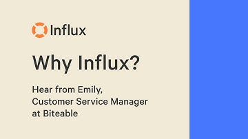Why Influx? Because it