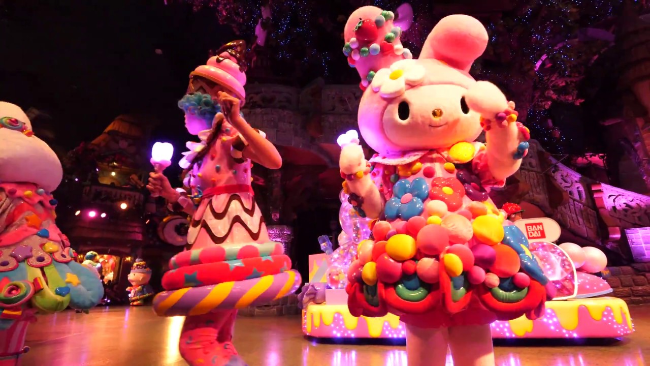 ピューロランド】ミラクルギフトパレードでクロミちゃんとマイメロディ