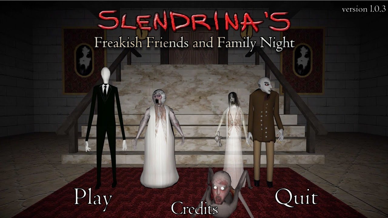 The Slendrina's Freakish Friends and Family Night Collection